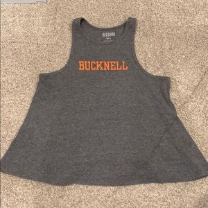 Women’s grey bucknell tank top